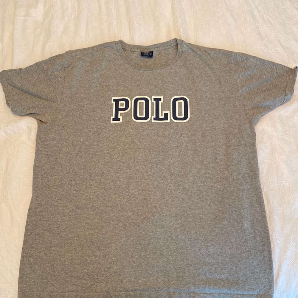Heather grey Polo by Ralph Lauren t-shirt